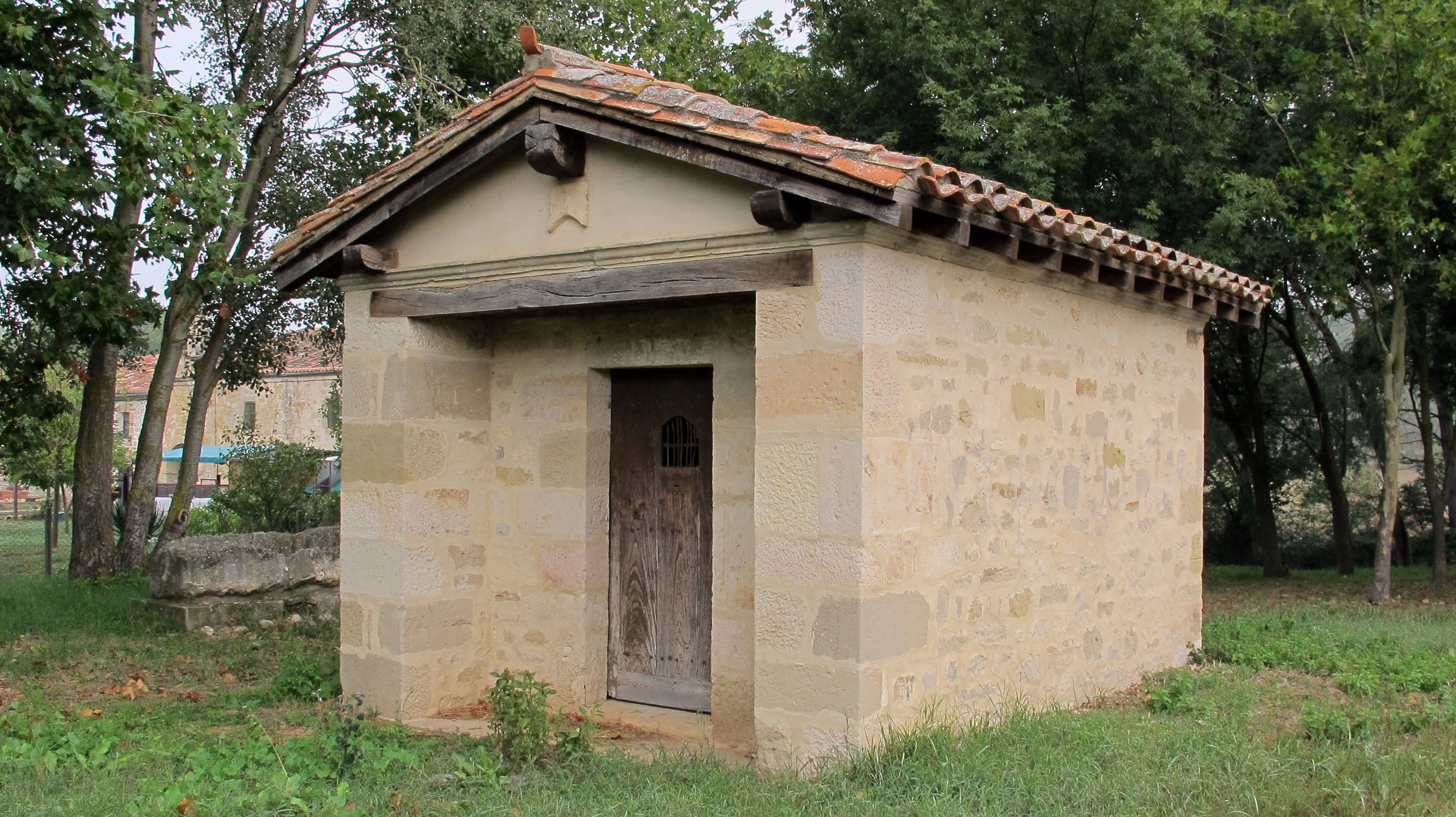 San Antón ermita, Lacorzanilla