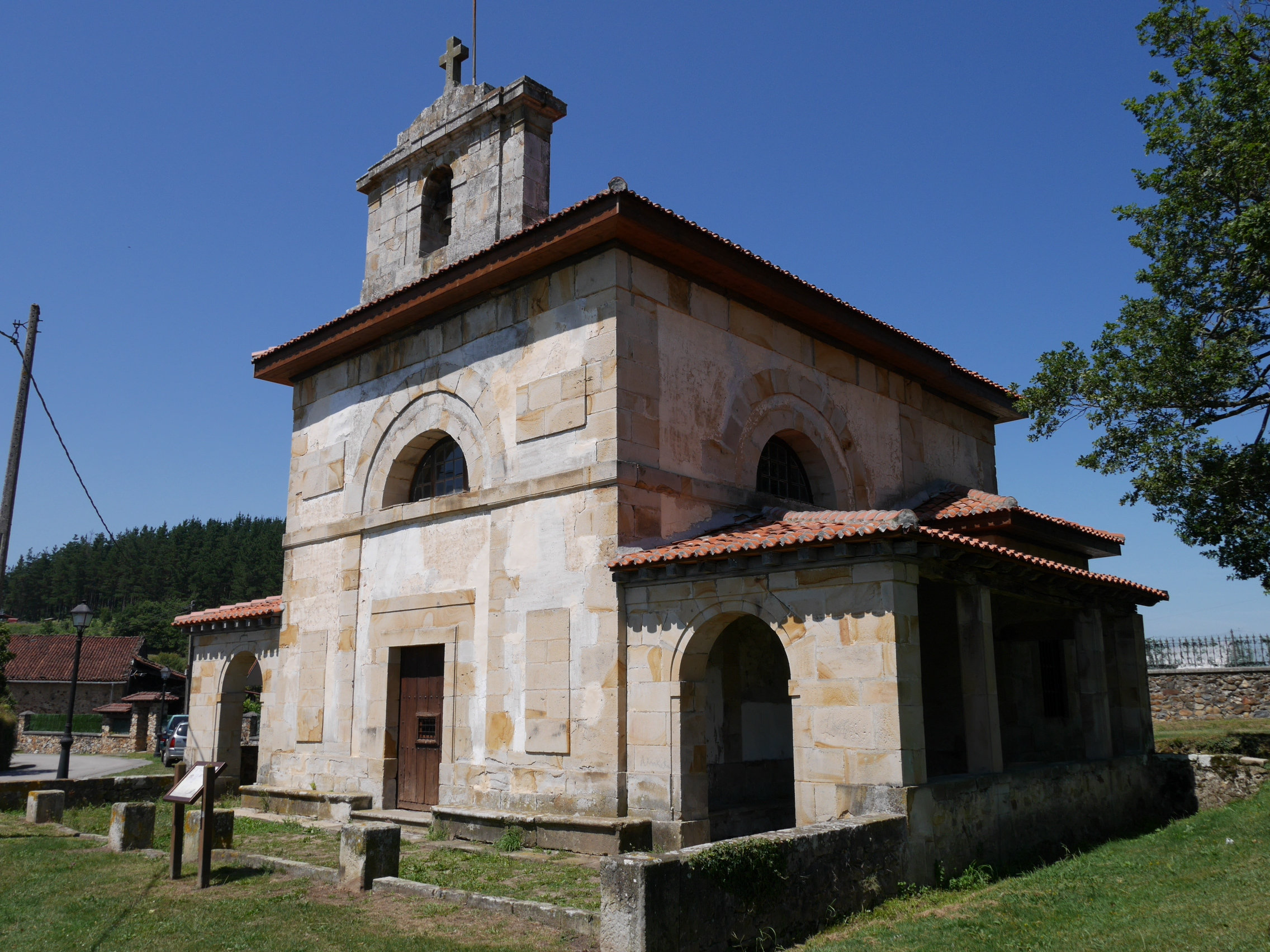 Santa Katalina ermita, Berriozabaleta auzoan