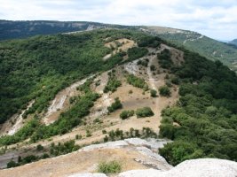 San Victorreko muinotik Mko bizkarrera begira