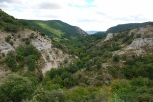 Irantzuko haitzartea, iparraldetik ikusita