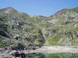 Tontorra eta Dellui lepoa Cubieso aintziratik ikusita