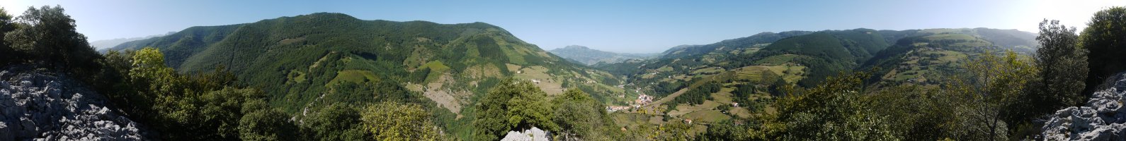 Axurdario muturretik Otsabio eta Lizartza aldera begira (360º)