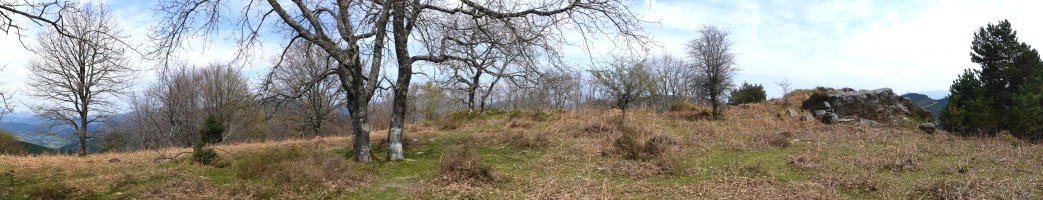 Urietagañako tontorra eta ingurua