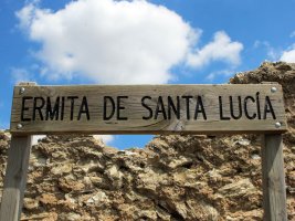 Santa Luzia ermita Azkoien inguruan