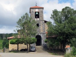 San Martin eliza San Martin auzoan, Orozko