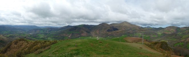 Baztango panorama Antzabaldik