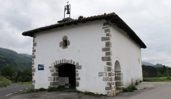 San Sebastian ermita, Leaburu