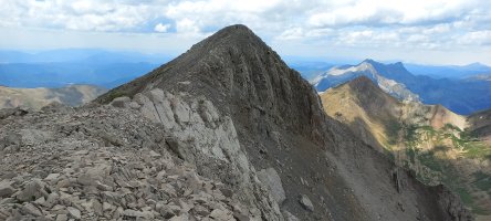 Bisaurin (2670m) tontorraren punta