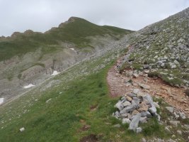 Castiello d'Acher, harresia gainditutakoan gelditzen den tartea