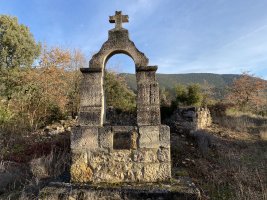 Santa Marina Ermita (Hondakinak). Zambrana (Ozio)