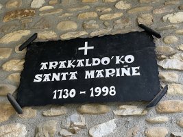 Santa Mariñe Eliza. Arakaldo