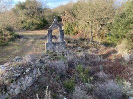 Santa Marina Ermita (Hondakinak). Zambrana (Ozio)