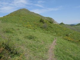 Santa Barbara hegoaldeko lepotik ikusita