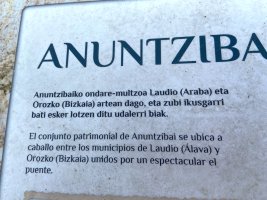 Anuntzibai Zubia. Orozko (Anuntzibai)