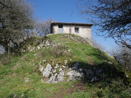 Santa Barbara ermita Malkorraundi tontorrean
