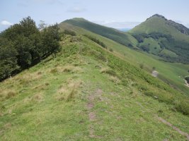 Mendieder eta Ekaitza arteko gandorreko pasarte bat