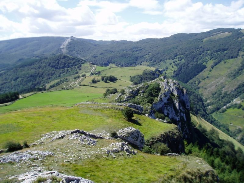 Hegoaldera ikuspegia Ametzuetatik