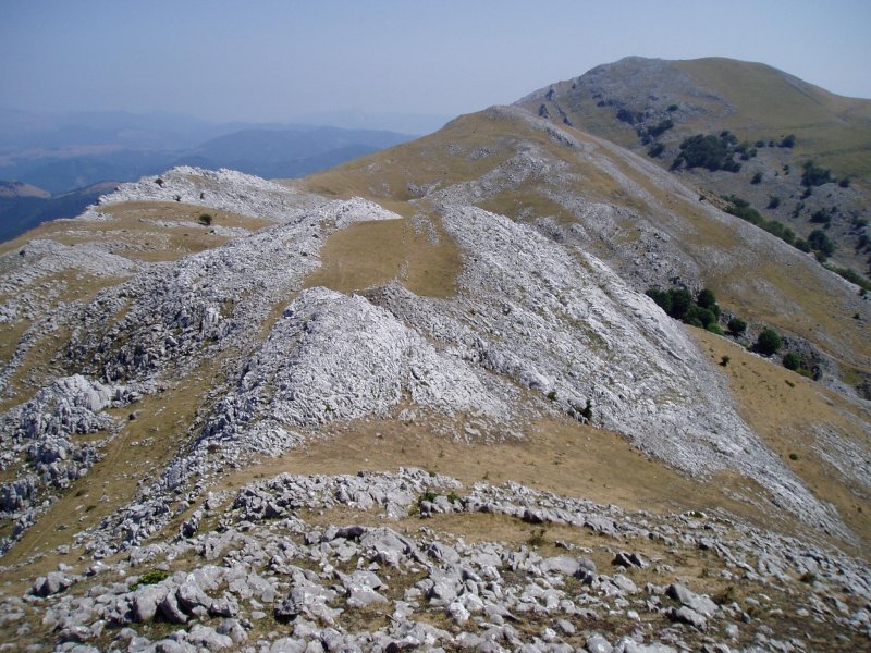 Errikoaitzatik mendebaldera ikuspegia