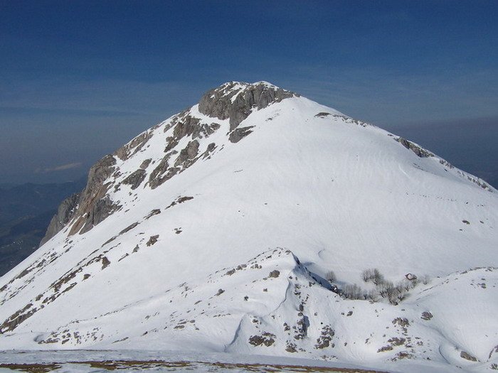 Txindoki visto desde Auntzizegi