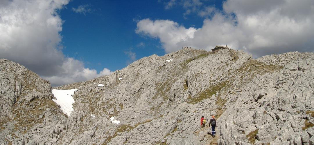 Ultimo tramo del aizkorri