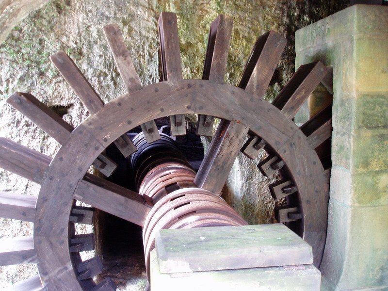 Agorregiko burdinolako errota bat