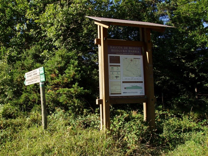 Beieguko Harria izeneko ibilbidearen hasiera
