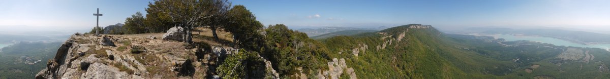 360ºko panoramika tontorretik