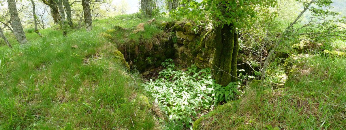 Dorrearen aztarnak gailurrean