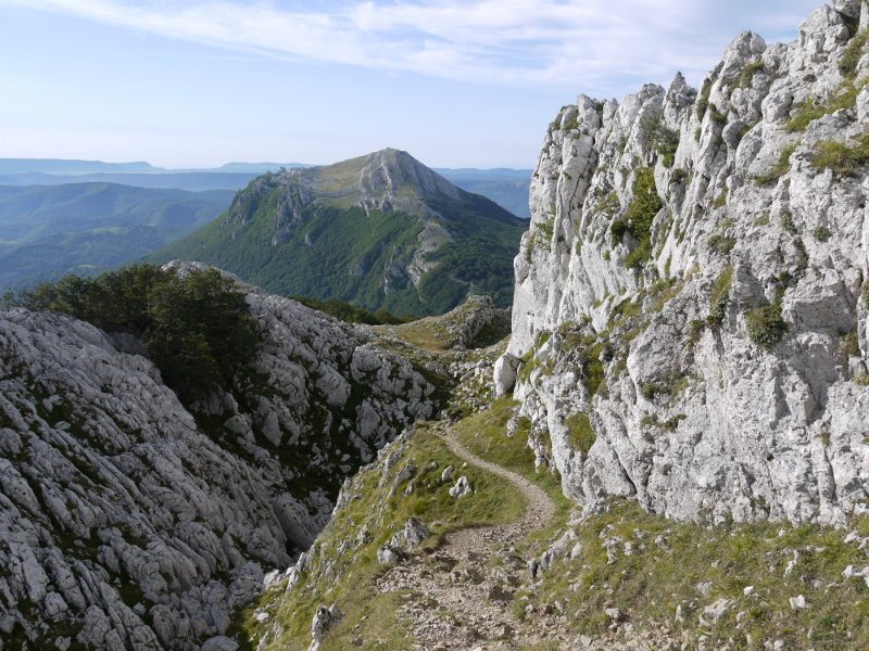 Sandratiko igoerako pasarte bat