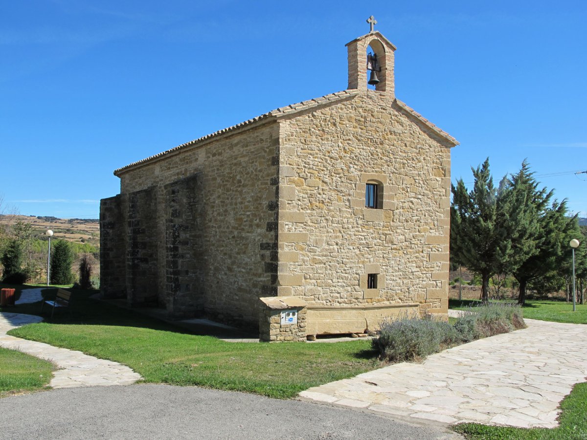 La Virgen Blanca ermita Garinoainen