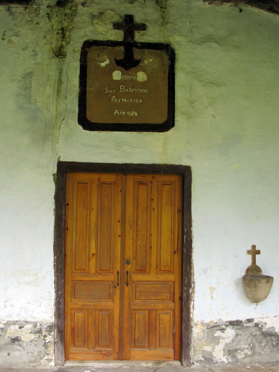 San Bartolome ermita Angiozar auzoan