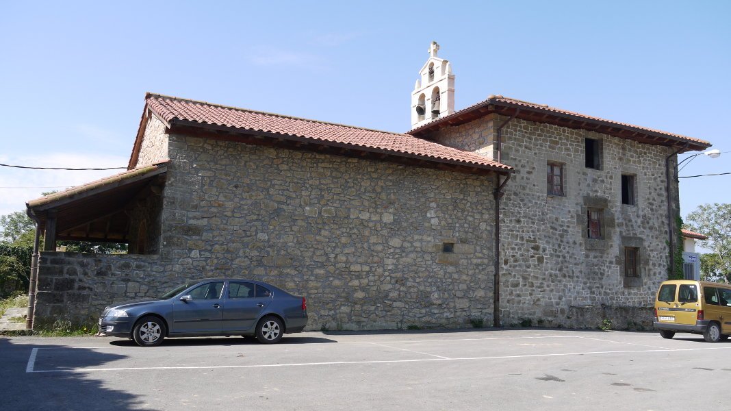 San Lontzo ermita Muxika aldean