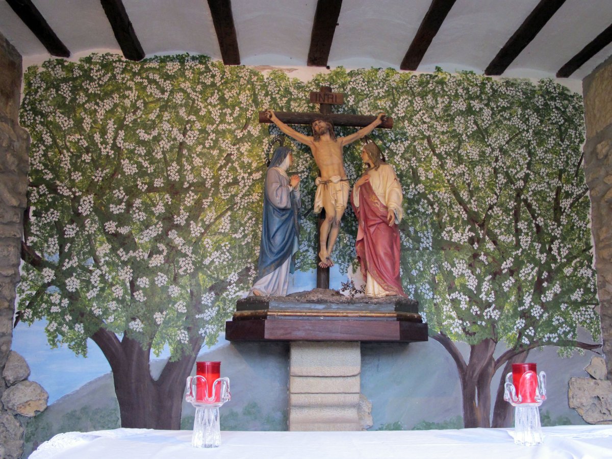 Santa Krutz ermita Aiako hilerrian