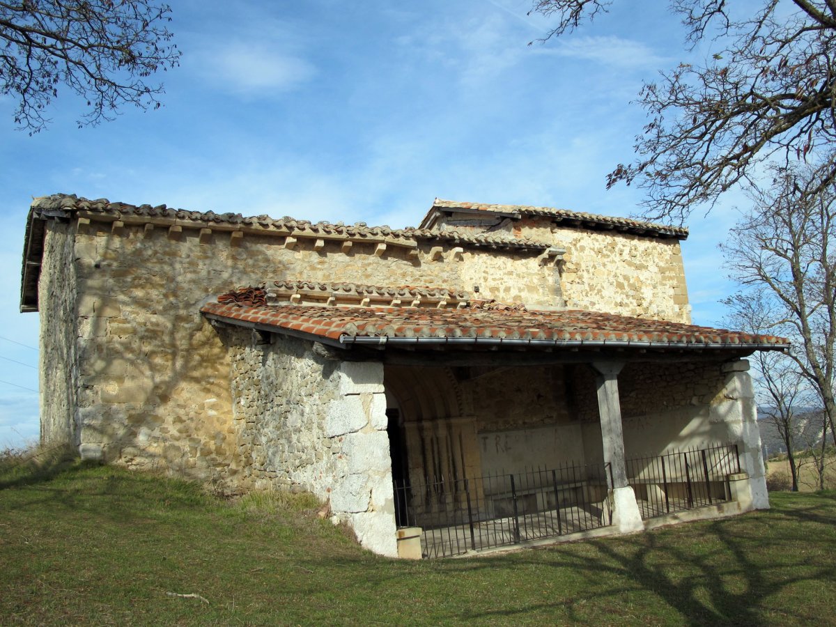 San Andres ermita Dordoniz aldean