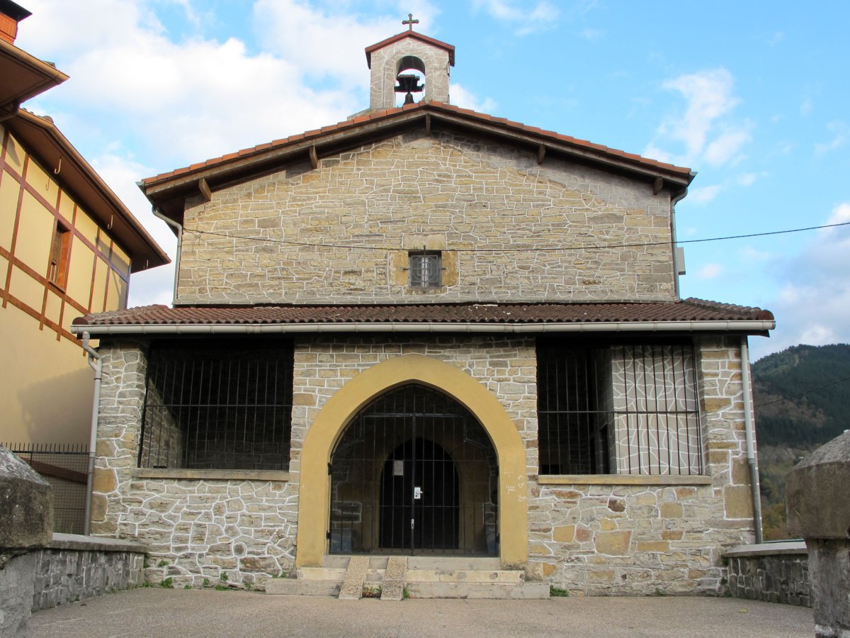 Sallobente ermita Zaldibar aldean