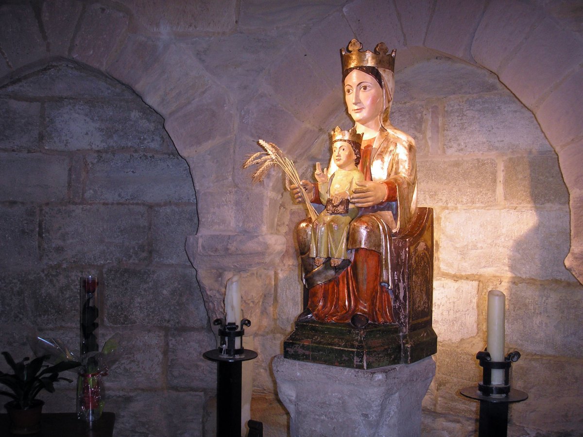 Eunateko Santa Mariaren barrualdea