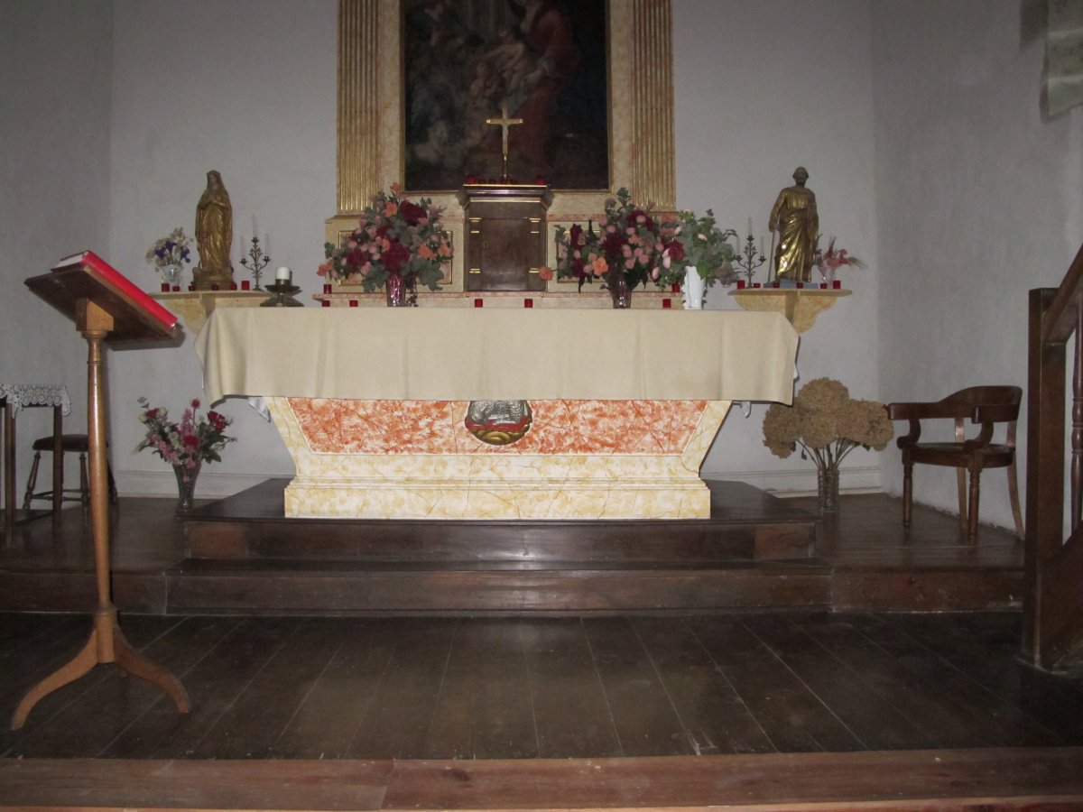 Urdozko ermita, barrua