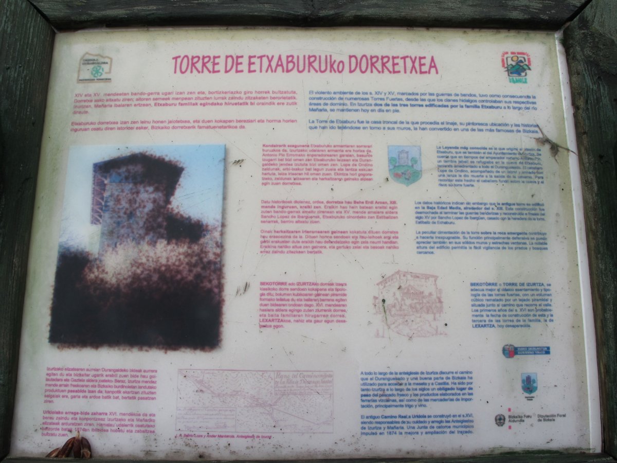 Etxaburu Dorretxea, Izurtza