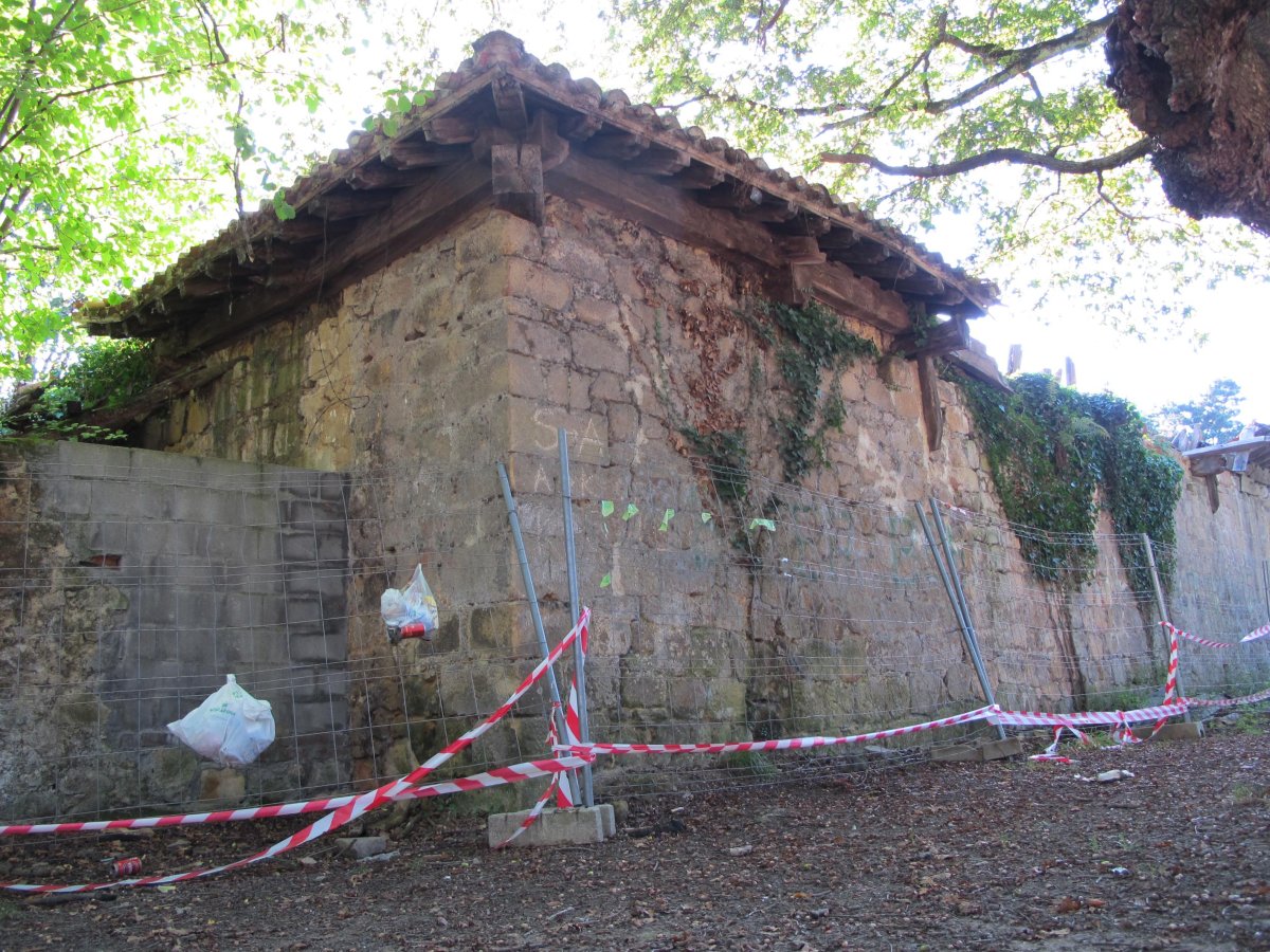 San Juan ermitaren hondakinak, Zornotza