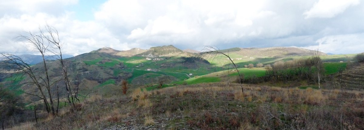 Panorama Ollargaingo gailurretik