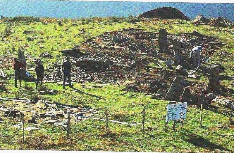 1983  eta 1985 bitarteko indusketak.