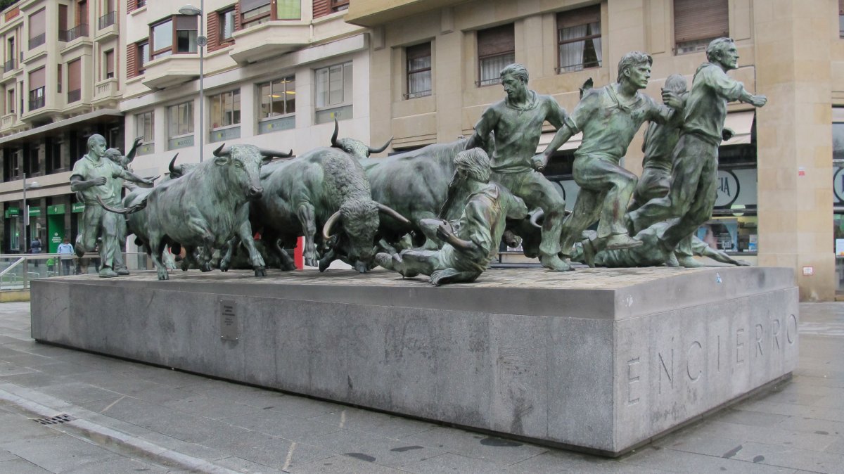 Monumento al encierro, Iruñea