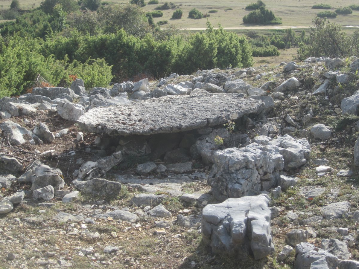 Dólmen Itaida Norte   (Octubre 2012)