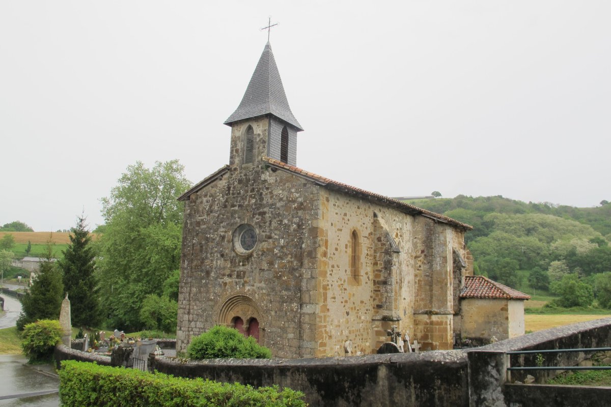 Saint Jacques eliza, Arruta Sarrikota