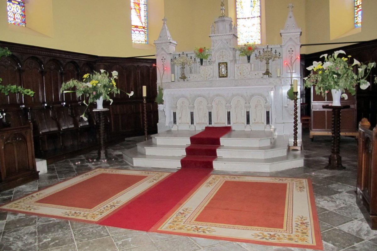 Saint Jacques eliza, Bidaxune