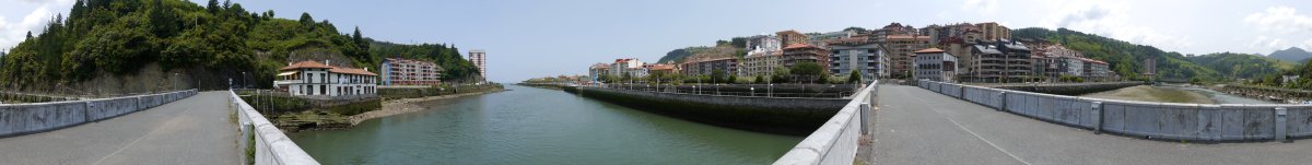 Deba gaineko zubi zaharreko panoramika