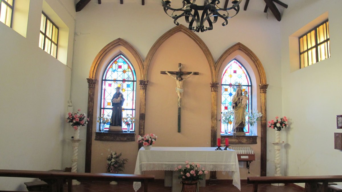 San Román ermita, Antzin