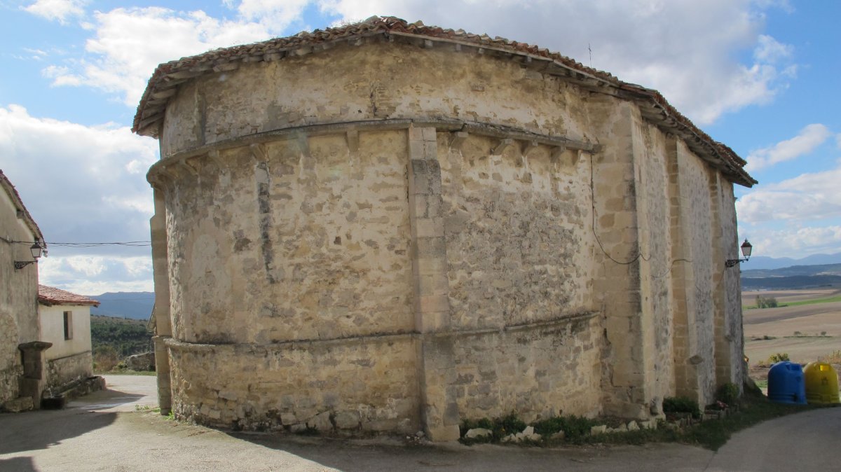 San Ciprian y Santa Justina eliza, Busto de Trebiño