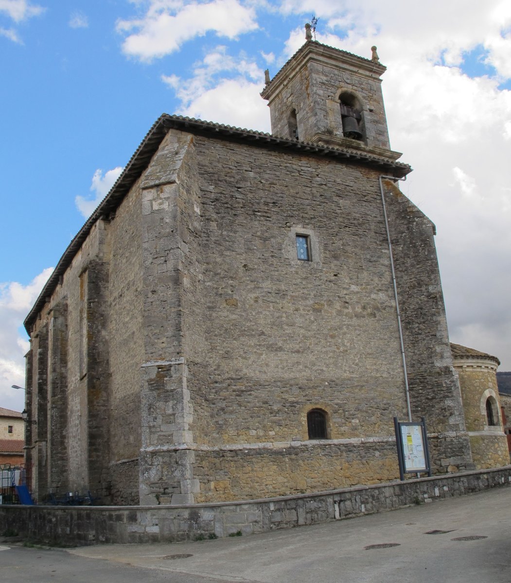 San Andrés eliza, Erentxun