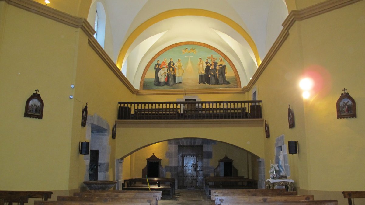 San Martín eliza, Aldatz